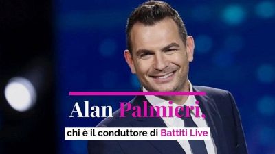 Alan Palmieri, chi è il conduttore di Battiti Live
