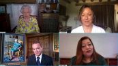 La Regina Elisabetta mostra il suo primo ritratto virtuale in video conferenza
