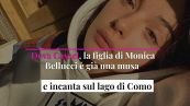 Deva Cassel, la figlia di Monica Bellucci è già una musa e incanta sul lago di Como
