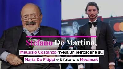 Stefano De Martino, Costanzo rivela un retroscena su Maria De Filippi e il futuro a Mediaset