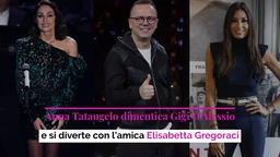 Anna Tatangelo dimentica Gigi D'Alessio e si diverte con l'amica Elisabetta Gregoraci