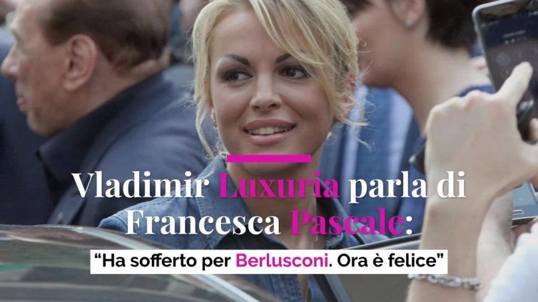 Vladimir Luxuria parla di Francesca Pascale: “Ha sofferto per Berlusconi. Ora è felice”