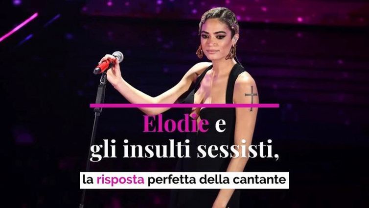 Elodie e gli insulti sessisti, la risposta perfetta della cantante
