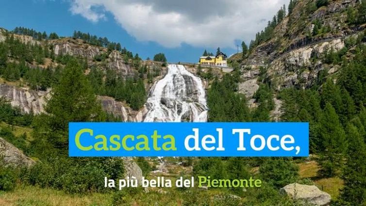 Cascata del Toce, la più bella del Piemonte