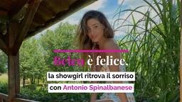 Belen è felice, la showgirl ritrova il sorriso con Antonio Spinalbanese