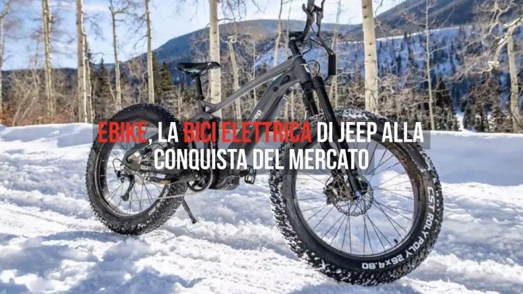 Ebike, la bici elettrica di Jeep alla conquista del mercato