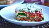 Zucchine e feta, lasagne light “alla greca”