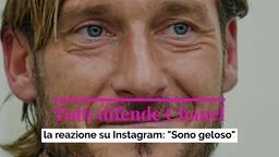 Totti difende Chanel, la reazione su Instagram: "Sono geloso"