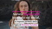 Aurora Ramazzotti insultata sui social, la risposta perfetta della figlia di Michelle Hunziker