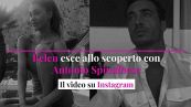 Belen esce allo scoperto con Antonio Spinalbese, il video su Instagram