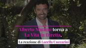 Alberto Matano torna a La Vita in Diretta, la reazione di Lorella Cuccarini