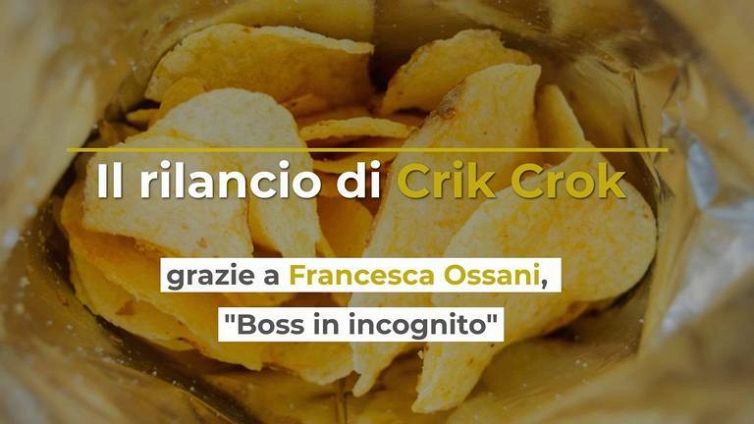 Il rilancio di Crik Crok grazie a Francesca Ossani, "Boss in incognito"