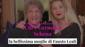 Chi è Germana Schena, la bellissima moglie di Fausto Leali