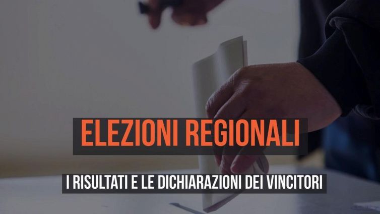 Elezioni Regionali: i risultati e le dichiarazioni dei vincitori