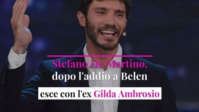 Stefano De Martino, dopo l'addio a Belen esce con l'ex Gilda Ambrosio