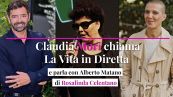 Claudia Mori chiama La Vita in Diretta e parla con Alberto Matano di Rosalinda Celentano