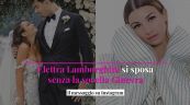 Elettra Lamborghini si sposa senza la sorella Ginevra, il messaggio su Instagram
