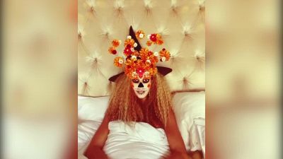 Heidi Klum, prove di Halloween