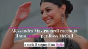 Alessandra Mastronardi racconta il suo amore per Ross McCall e svela il sogno di un figlio