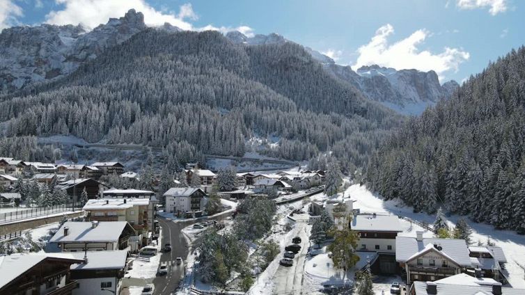 Anticipo d'inverno sulle Dolomiti