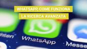WhatsApp: come funziona la ricerca avanzata