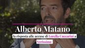 Alberto Matano, la risposta alle accuse di Lorella Cuccarini a Verissimo