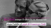 Ilary Blasi rompe il silenzio su Instagram dopo l’addio al papà di Francesco Totti