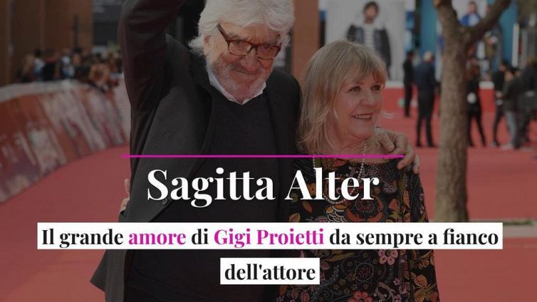 Sagitta Alter, il grande amore di Gigi Proietti da sempre a fianco dell'attore