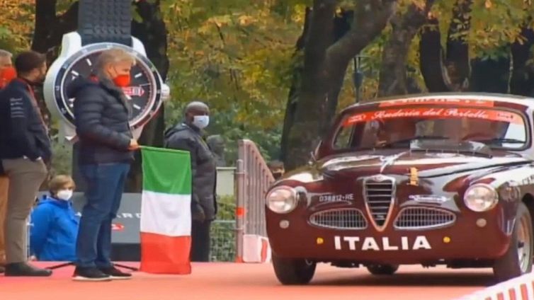 Mattia Cattapan, primo disabile alla Mille Miglia