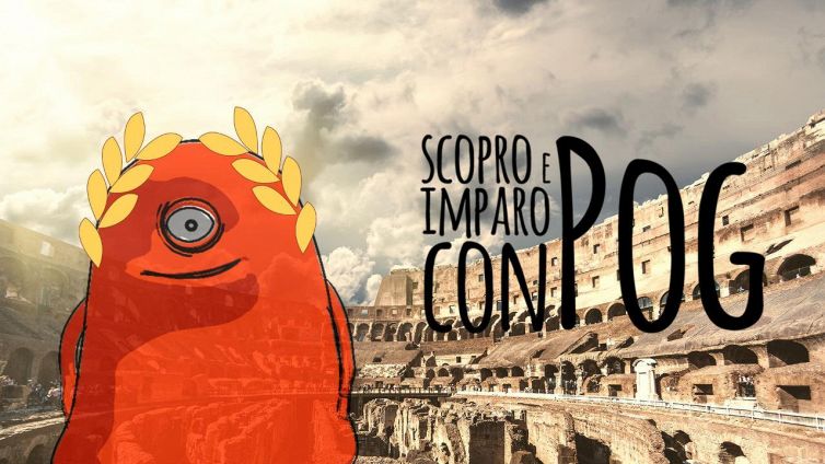 Pog alla scoperta del Colosseo