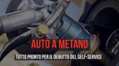 Auto a metano: tutto pronto per il debutto del self-service