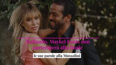 Ballando, Maykel Fonts non parteciperà alla finale, le sue parole alla Mussolini