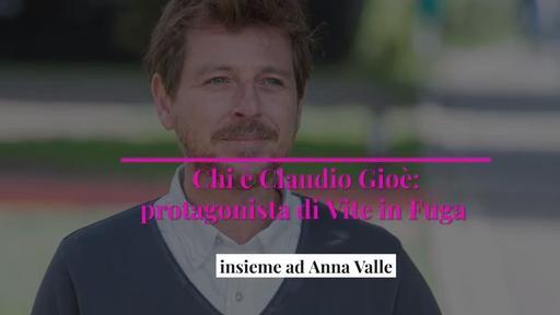 Chi è Claudio Gioè, protagonista di Vite in Fuga insieme ad Anna Valle
