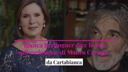 Bianca Berlinguer dice la sua sull'esclusione di Mauro Corona da Cartabianca