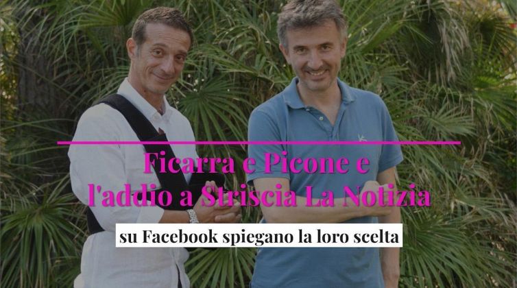 Ficarra e Picone e l'addio a Striscia La Notizia, i conduttori spiegano la loro scelta