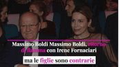 Massimo Boldi, ritorno di fiamma con Irene Fornaciari, ma le figlie sono contrarie