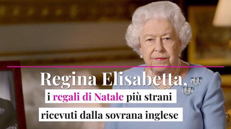 Regina Elisabetta, i regali di Natale più strani ricevuti dalla sovrana inglese