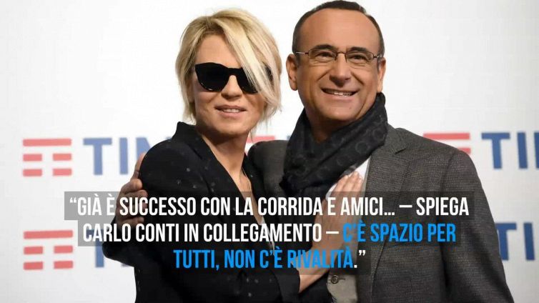 ‘Affari Tuoi’, Carlo Conti: "Con Maria De Filippi non c’è rivalità"