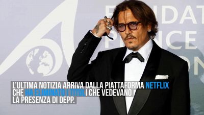 Johnny Depp: Netflix cancella i suoi film in USA e Australia