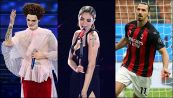 Achille Lauro, Elodie e Ibrahimovic: il post su Sanremo 2021