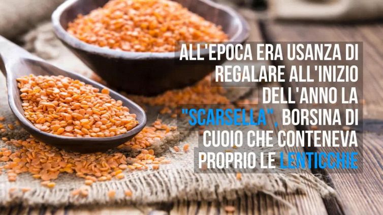 Perché le lenticchie portano soldi e fortuna?
