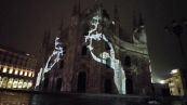Capodanno 2021: "Pensieri illuminati" sul Duomo di Milano