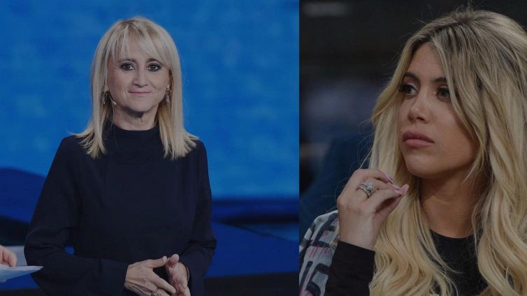 Luciana Littizzetto e Wanda Nara, interviene pure Costanzo