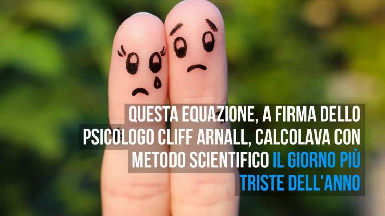 Blue Monday, l'equazione che si cela dietro questa "triste" data