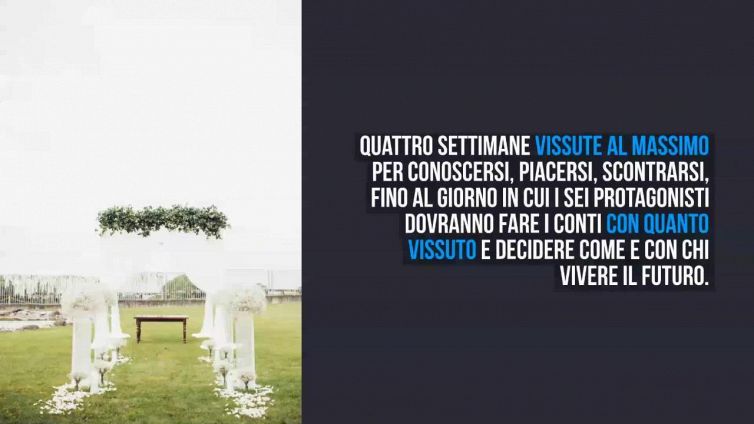 Torna 'Matrimonio a Prima Vista Italia': boom di richieste ai casting
