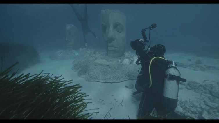 Al largo di Cannes nasce un museo sommerso
