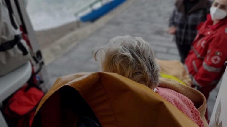 Dopo il ricovero, il mare