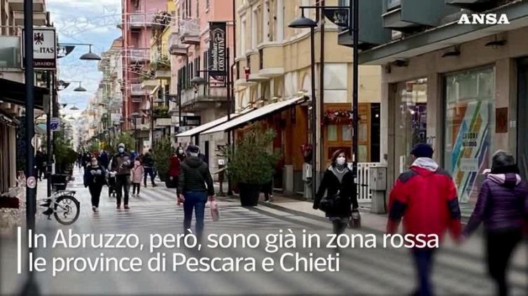 Covid, Emilia-Romagna, Campania e Molise passano in zona arancione