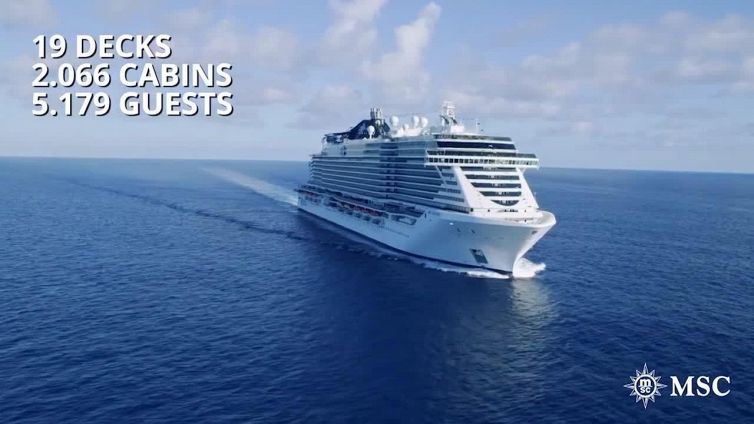 Crociere: Msc raddoppia nel Mediterraneo con Seaside