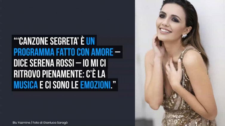 Al via ‘Canzone segreta’: “Un programma fatto con amore”